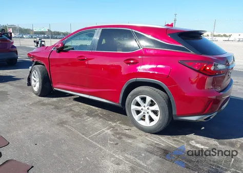 2017 Lexus Rx 350 from USA, damaged, VIN 2T2ZZMCA3HC045469